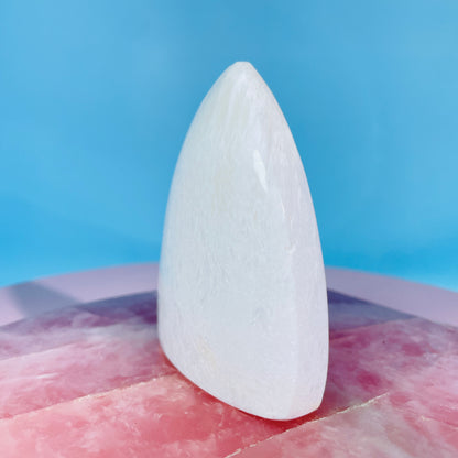 Scolecite Small Flame Freeform