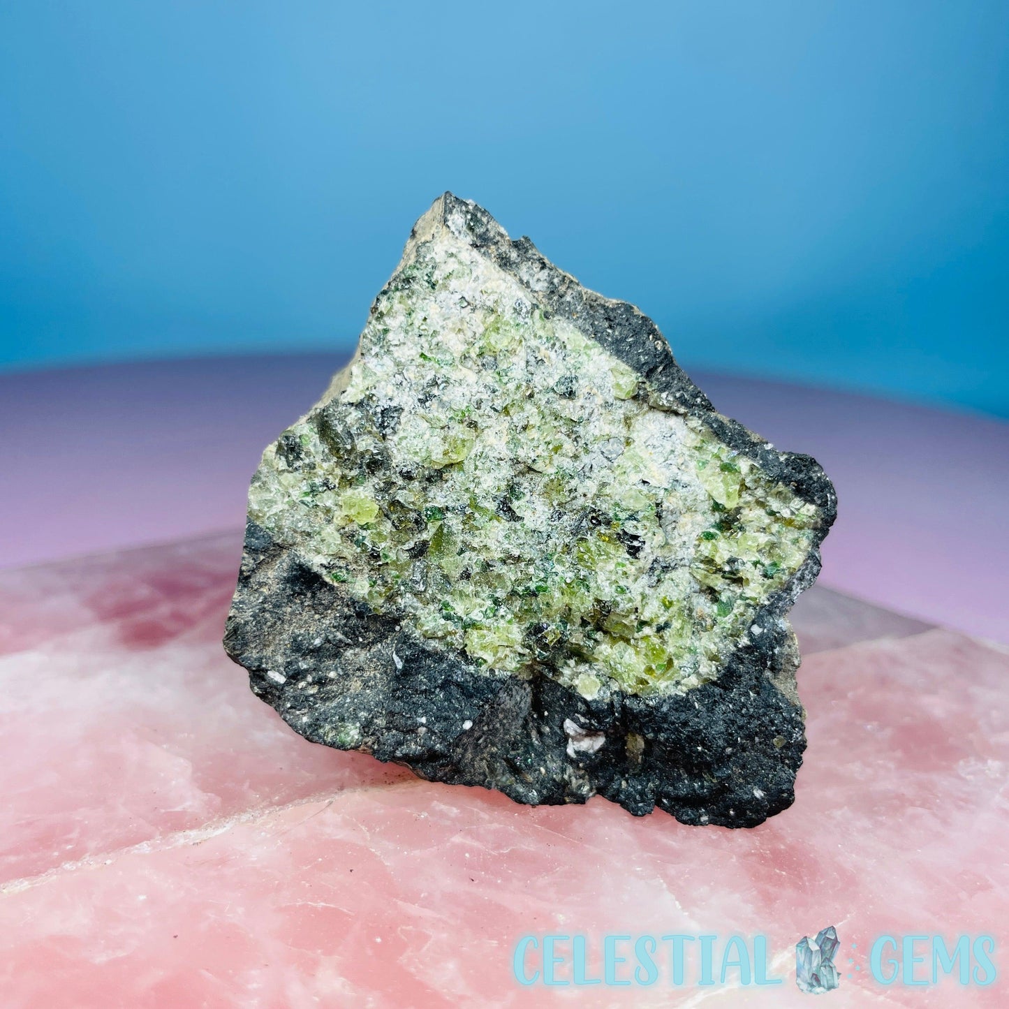 Peridot/Olivine Pyroclastic Lava Bomb Mineral Specimen
