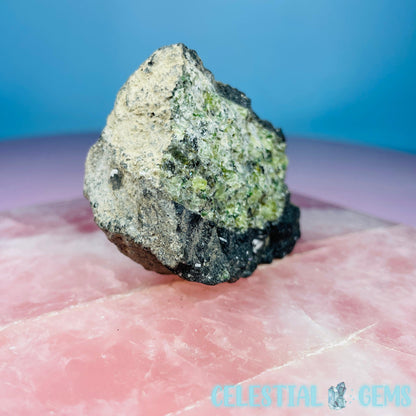 Peridot/Olivine Pyroclastic Lava Bomb Mineral Specimen