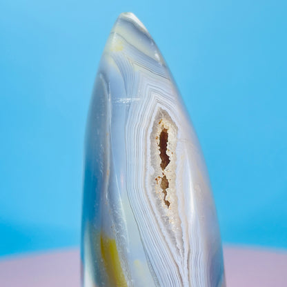 Orca Agate Small Flame Freeform