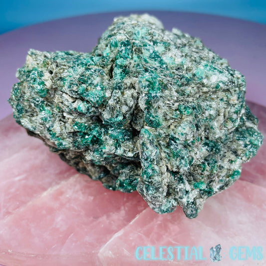 Emerald in Biotite Mica Large Raw Chunk