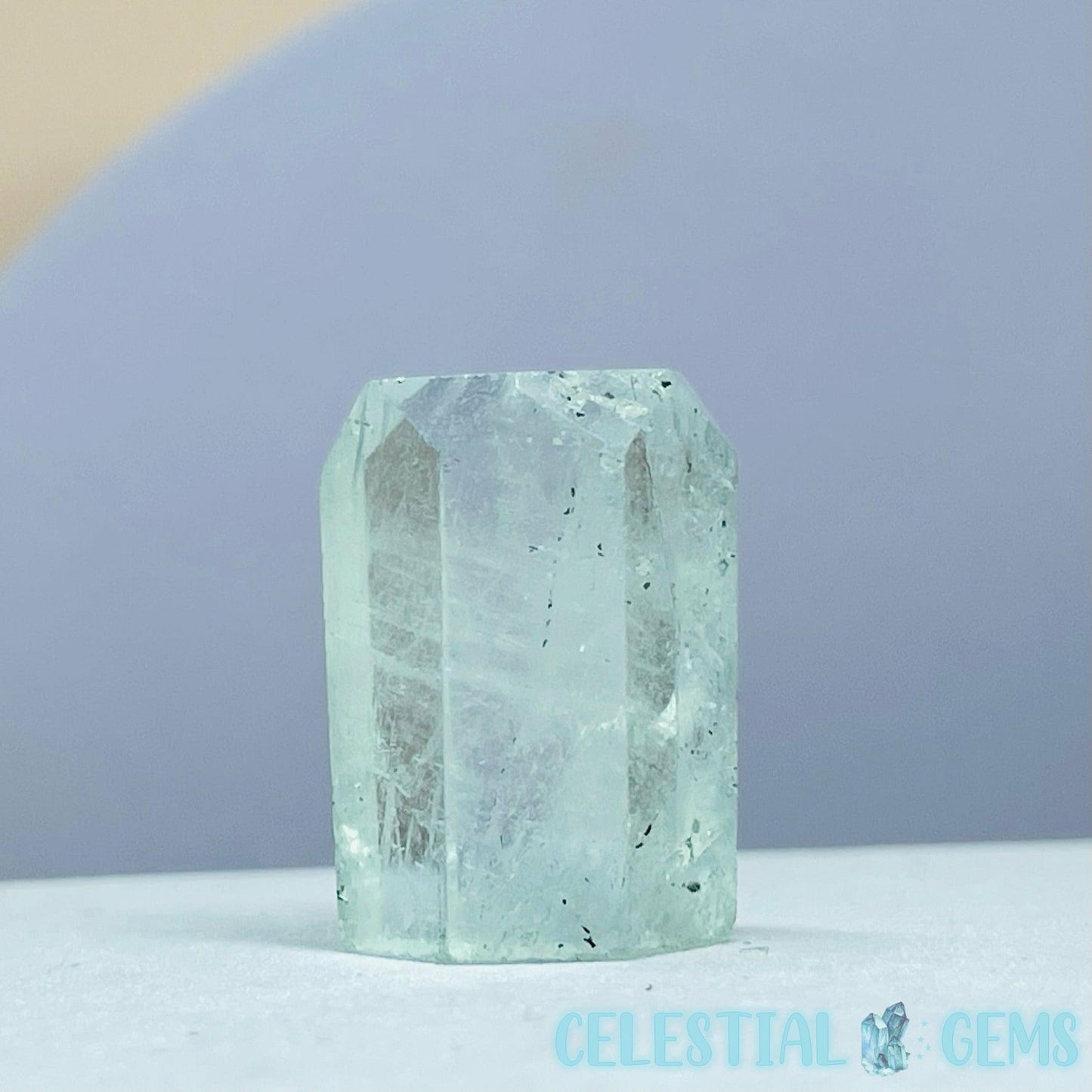 A Grade Aquamarine Faceted Crystal Specimen