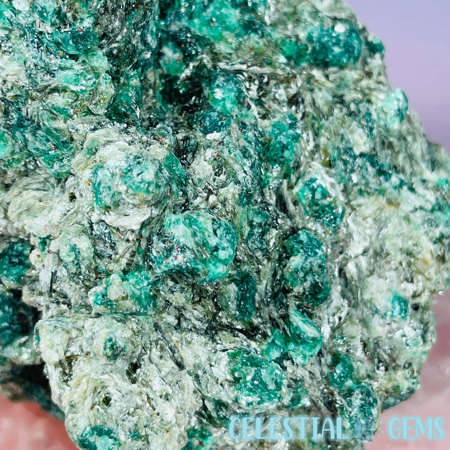 Emerald in Biotite Mica Large Raw Chunk