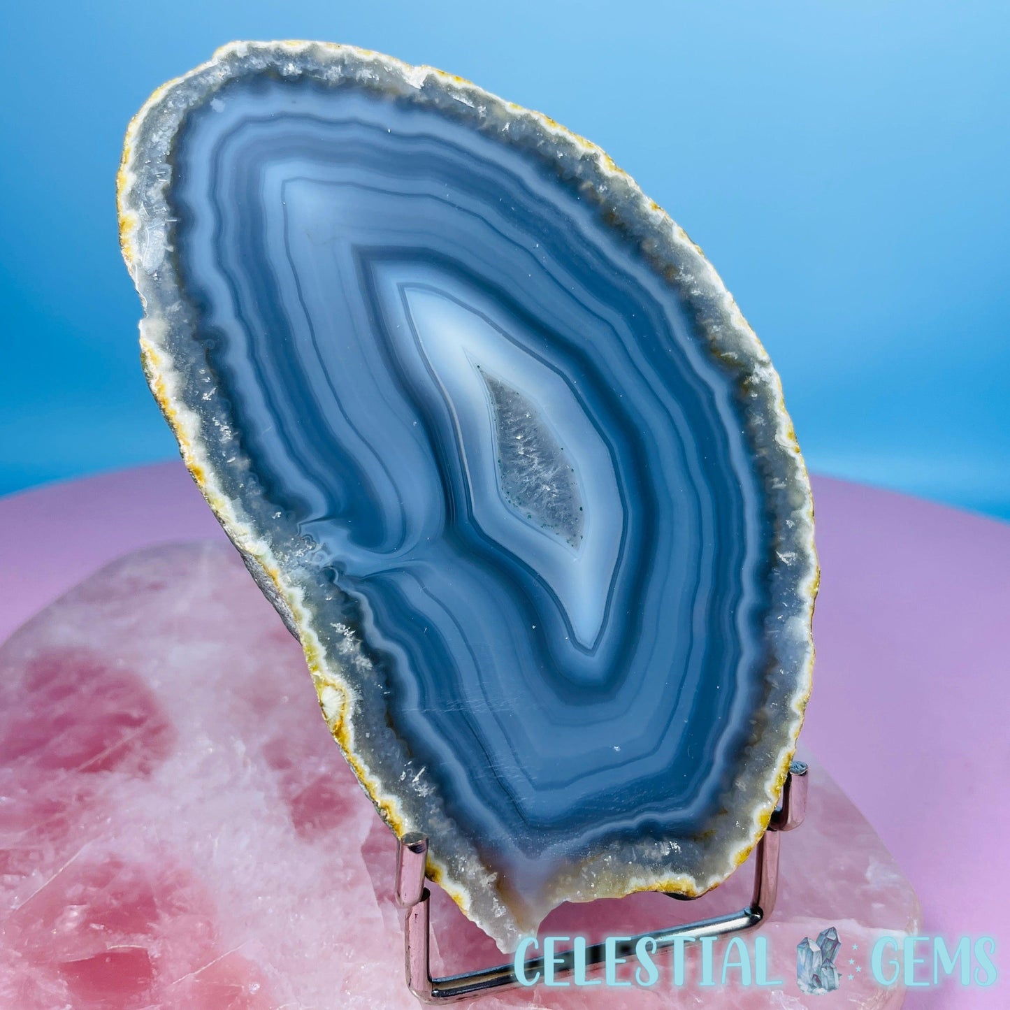 Natural Agate Medium Thick Slice