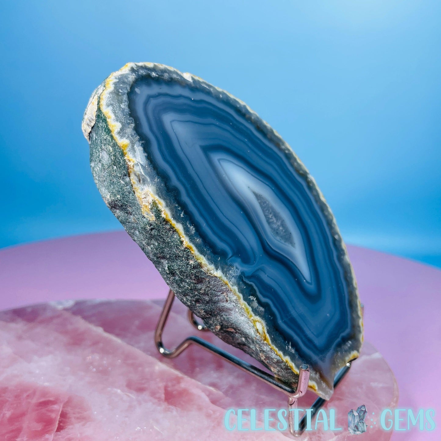 Natural Agate Medium Thick Slice