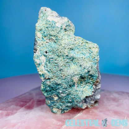 Sugar Amethyst with Chalcedony Small Cluster (Video)