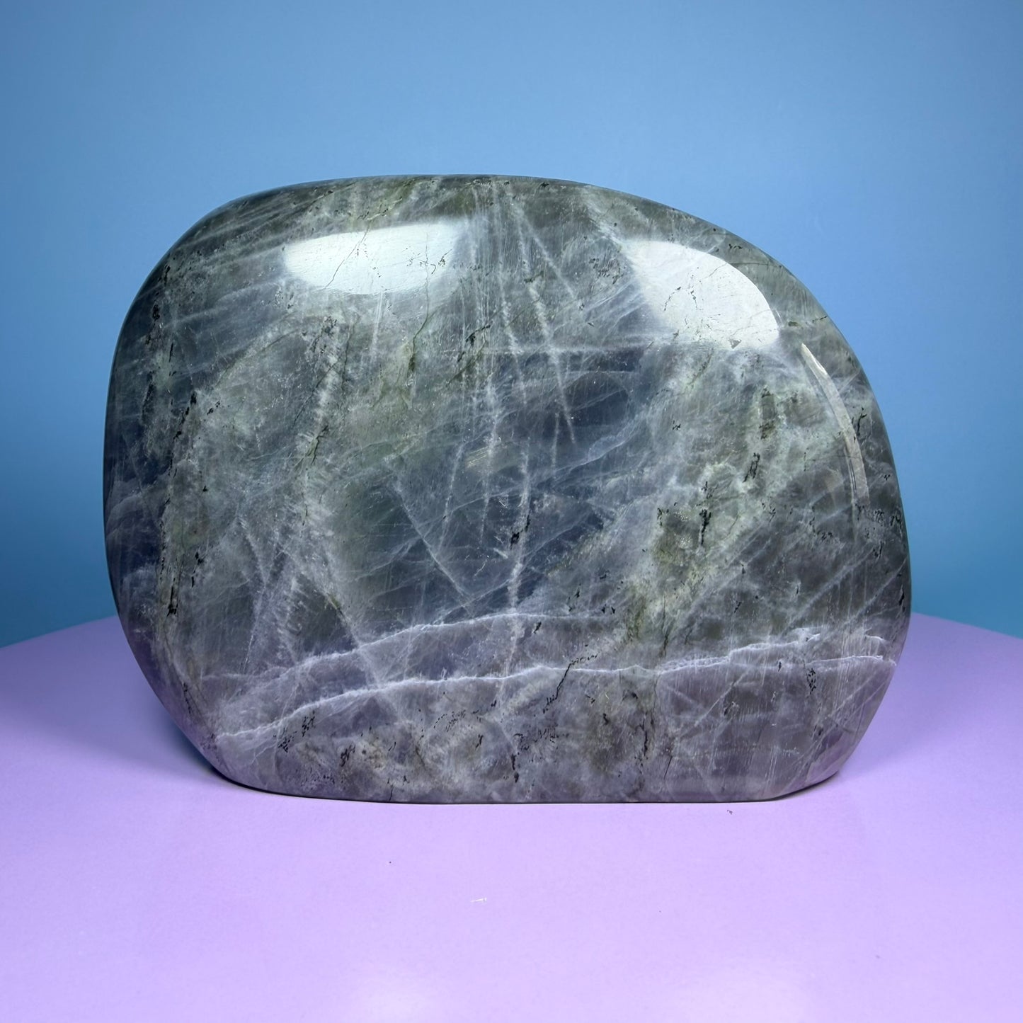 Rainbow Labradorite Large Freeform (Video)