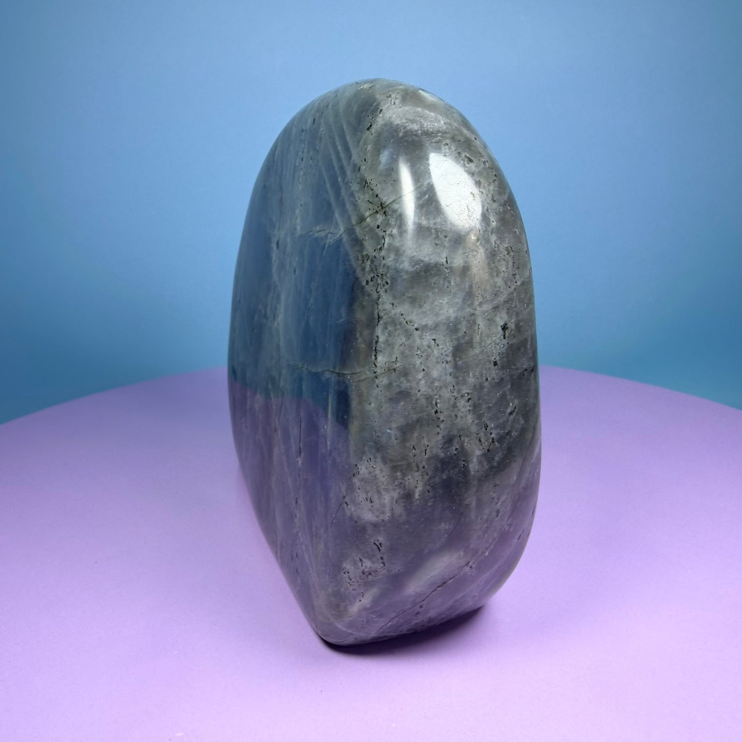 Rainbow Labradorite Large Freeform (Video)