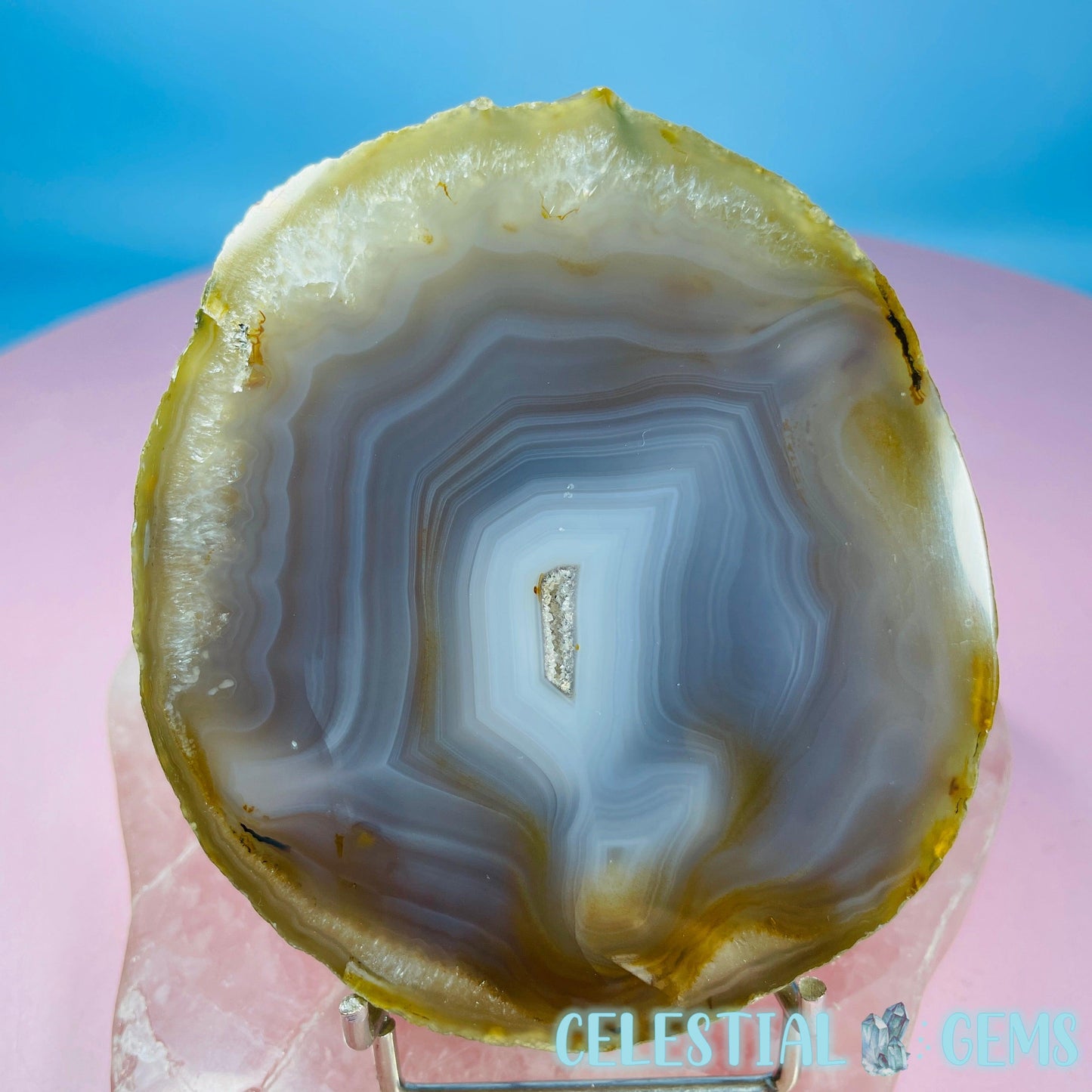 Natural Agate Medium Thick Slice