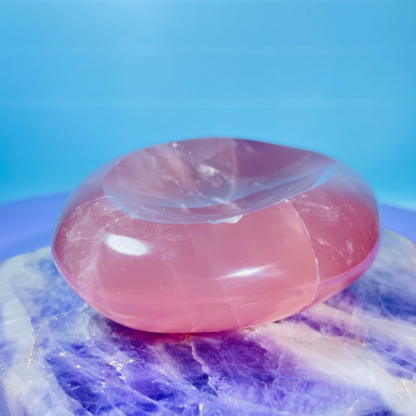 Rose Quartz Small Bowl / Dish