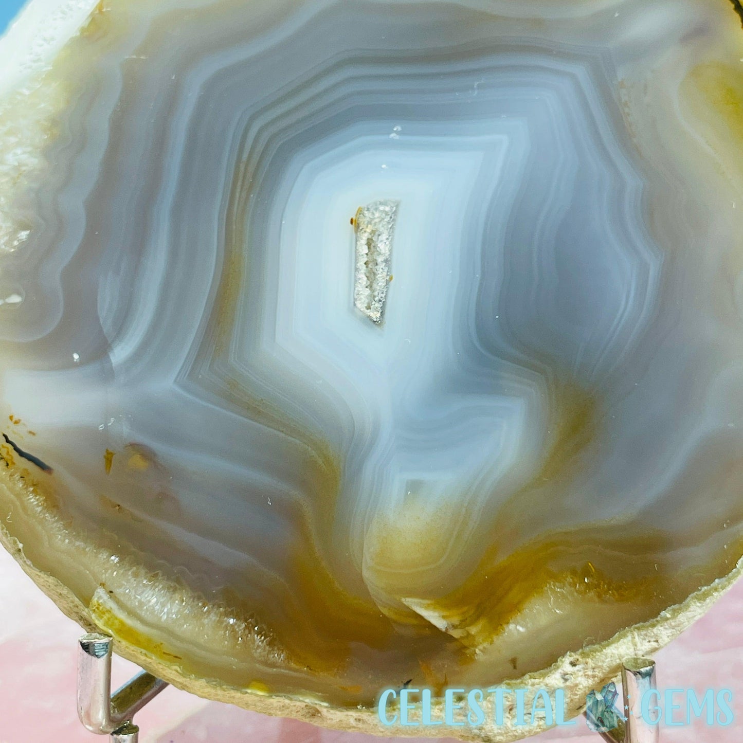 Natural Agate Medium Thick Slice