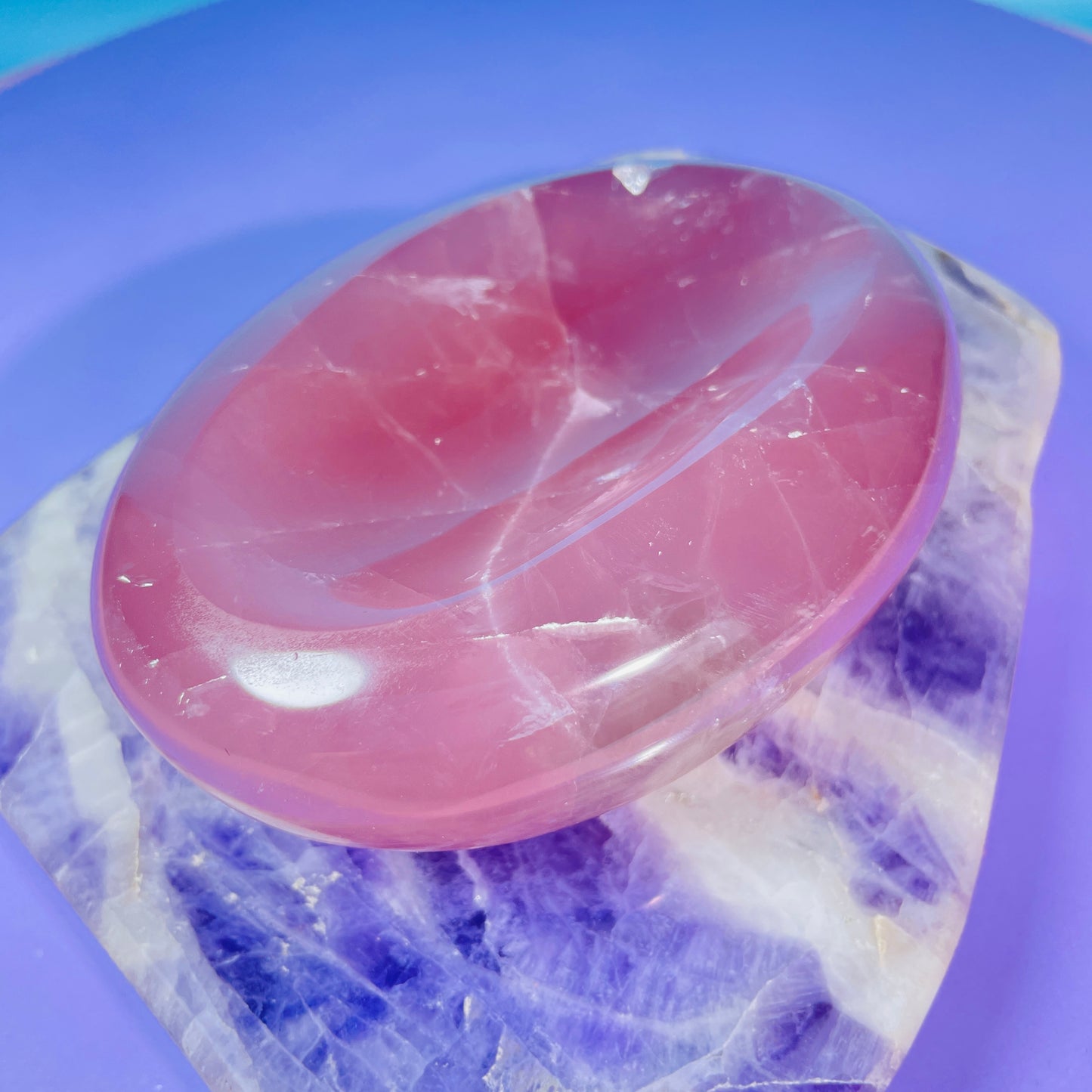 Rose Quartz Small Bowl / Dish