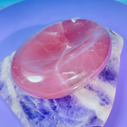 Rose Quartz Small Bowl / Dish