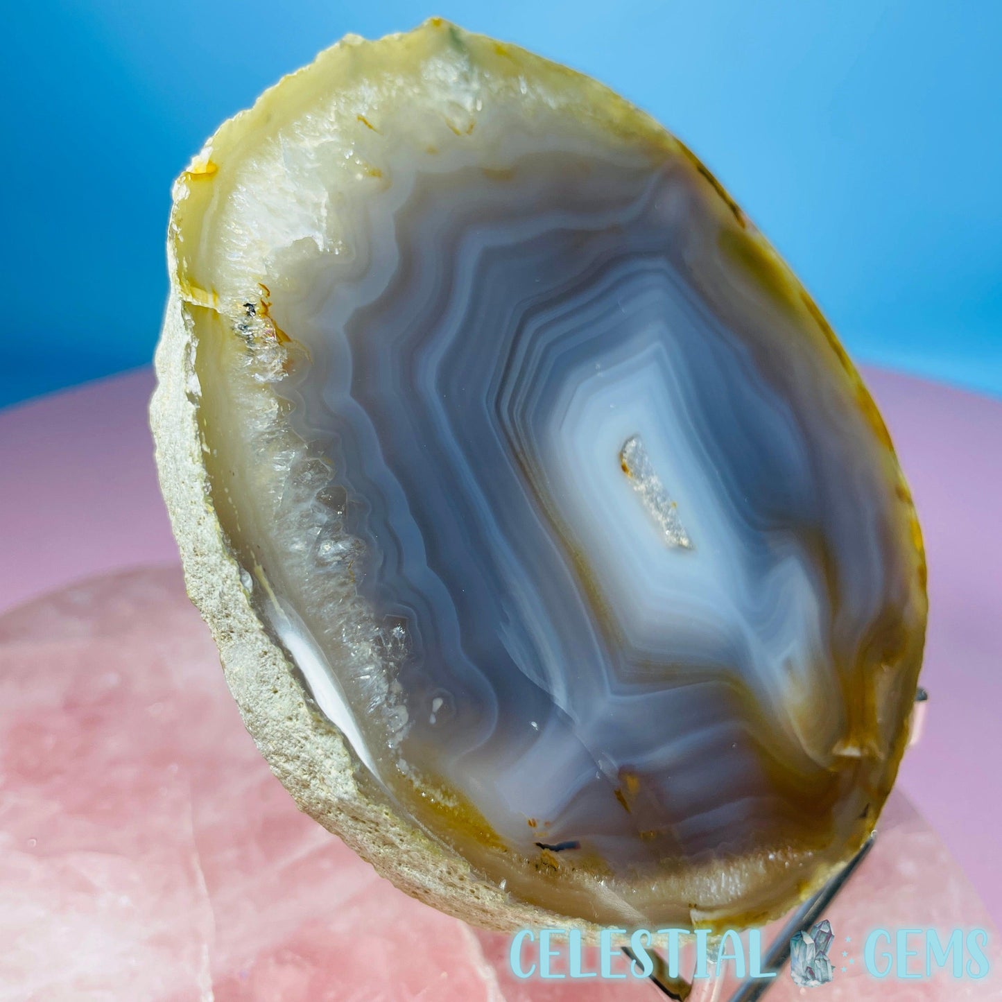 Natural Agate Medium Thick Slice