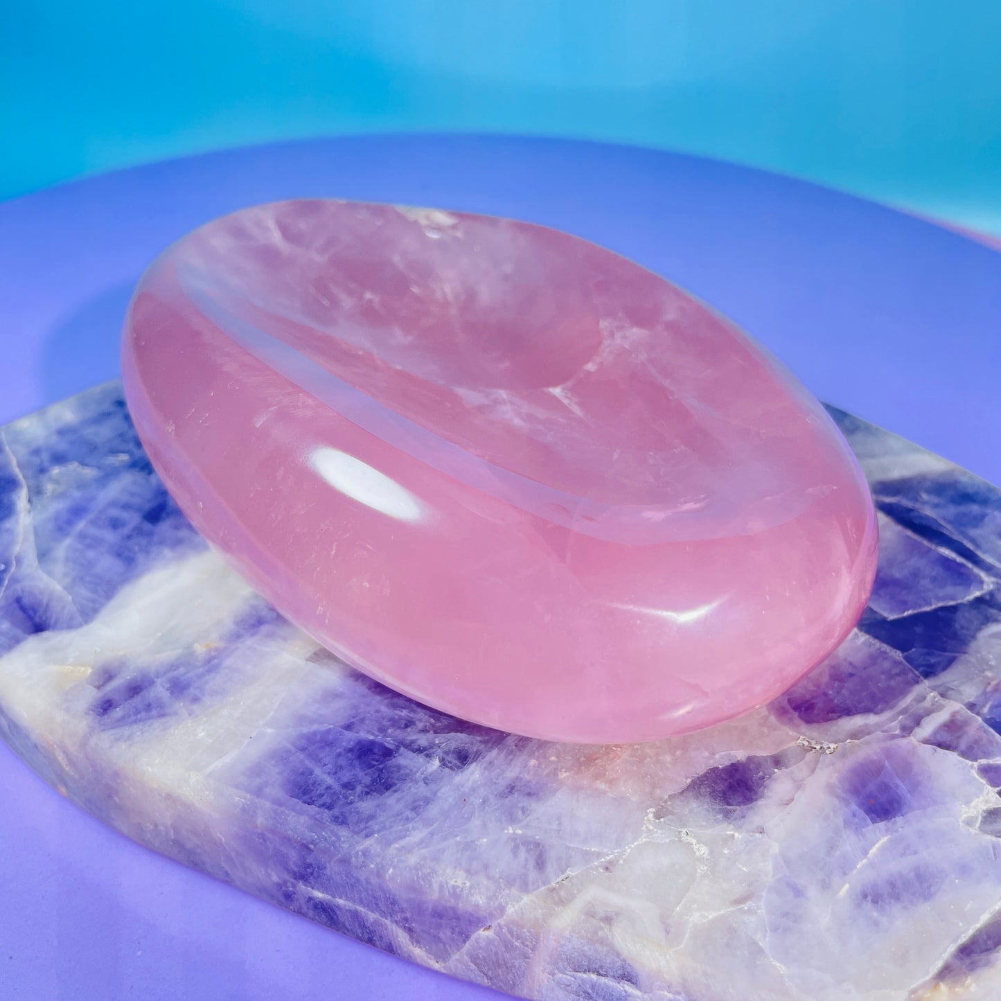 Rose Quartz Small Bowl / Dish