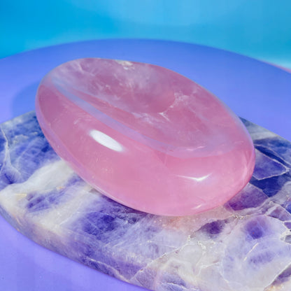Rose Quartz Small Bowl / Dish
