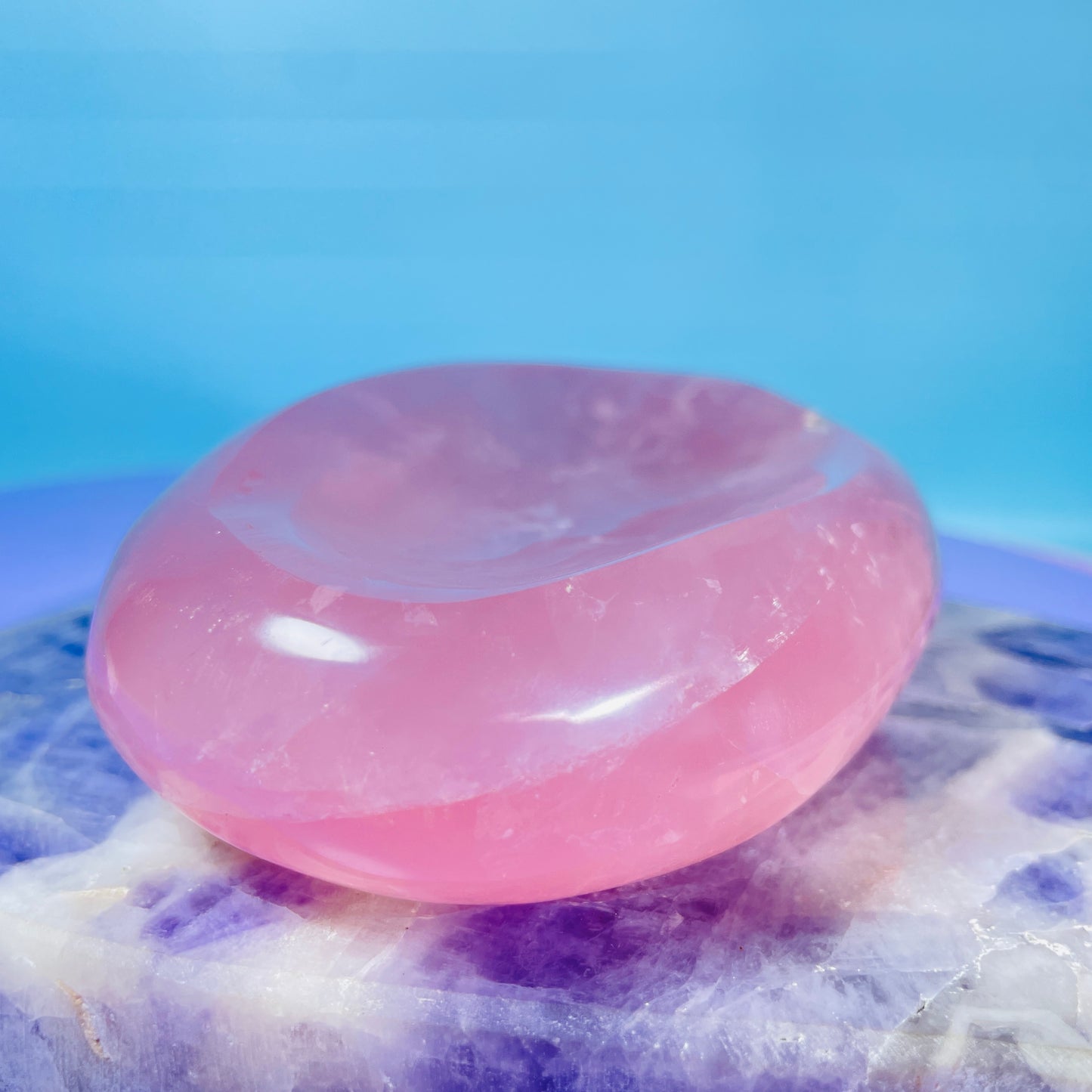 Rose Quartz Small Bowl / Dish