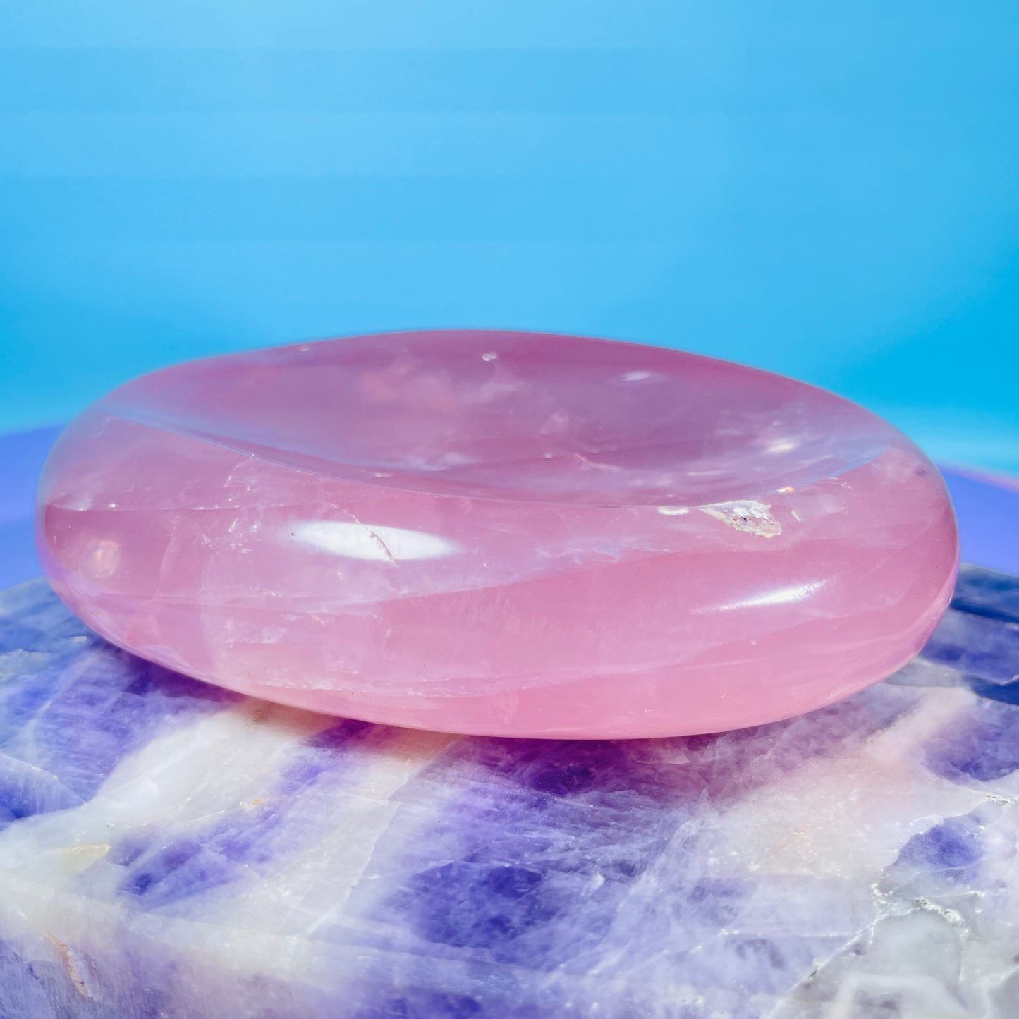 Rose Quartz Small Bowl / Dish