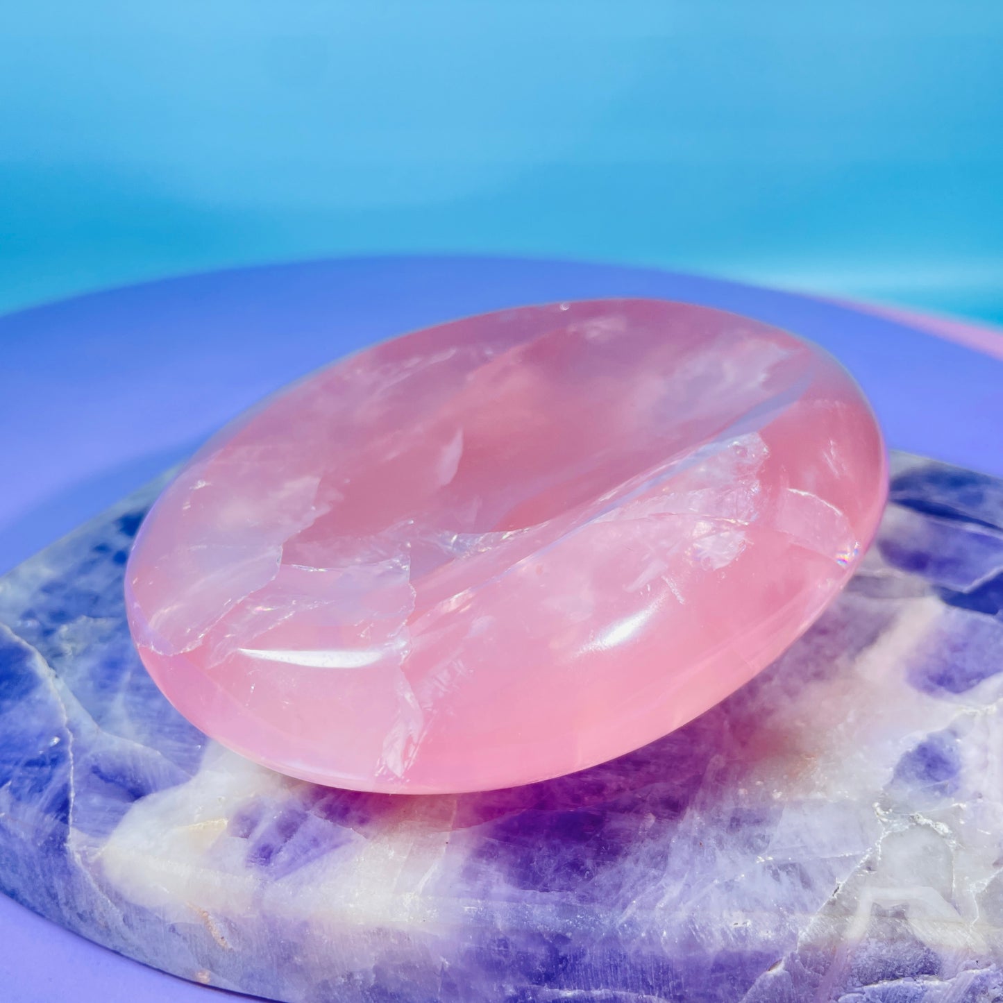 Rose Quartz Small Bowl / Dish