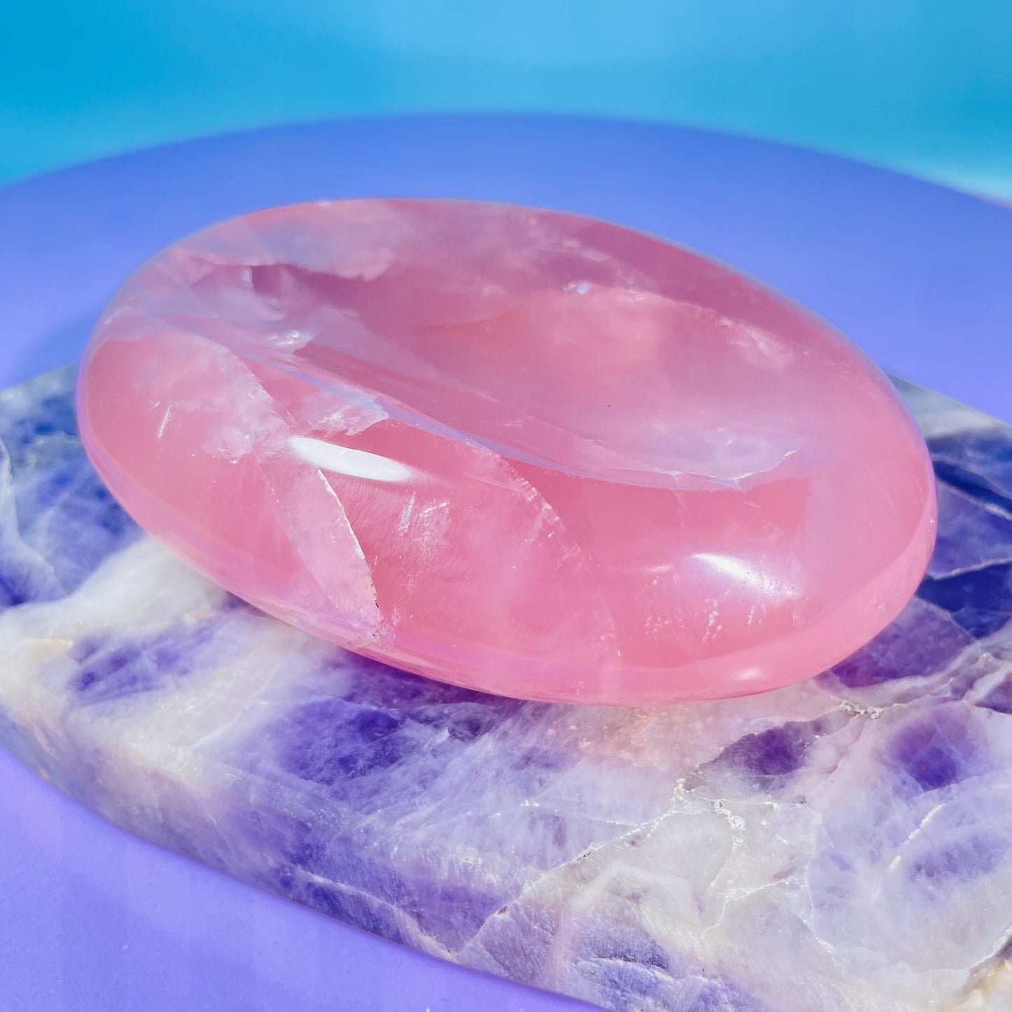 Rose Quartz Small Bowl / Dish