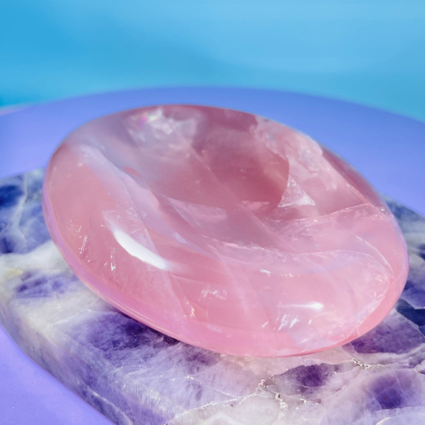 Rose Quartz Small Bowl / Dish