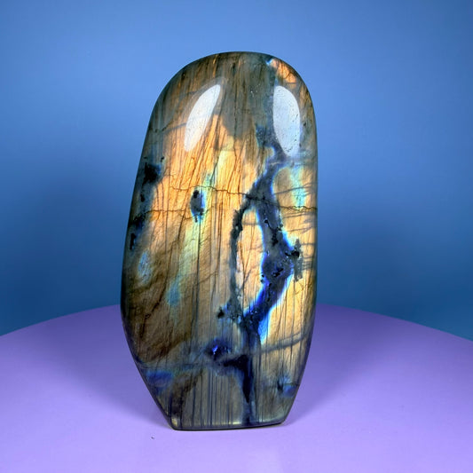 Sunset Labradorite Medium Freeform (Video)