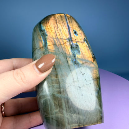 Sunset Labradorite Medium Freeform (Video)