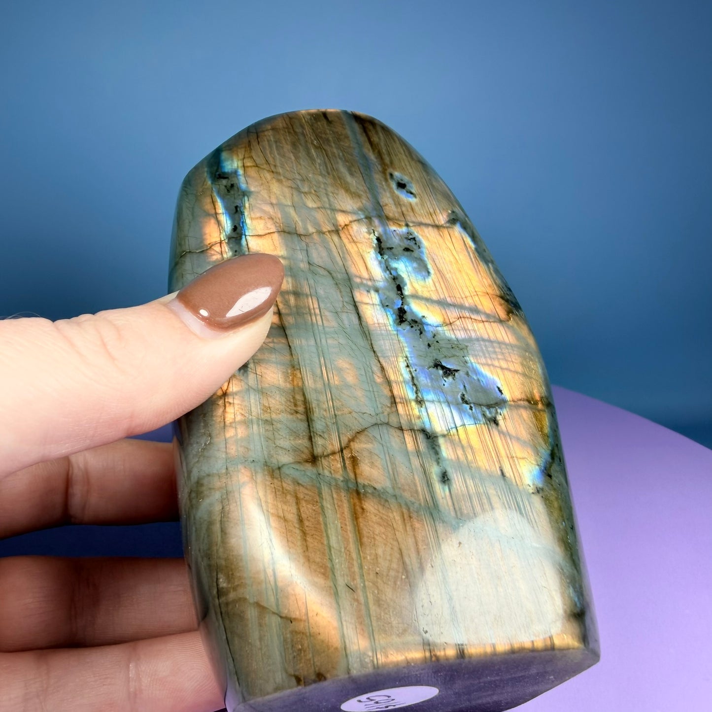 Sunset Labradorite Medium Freeform (Video)