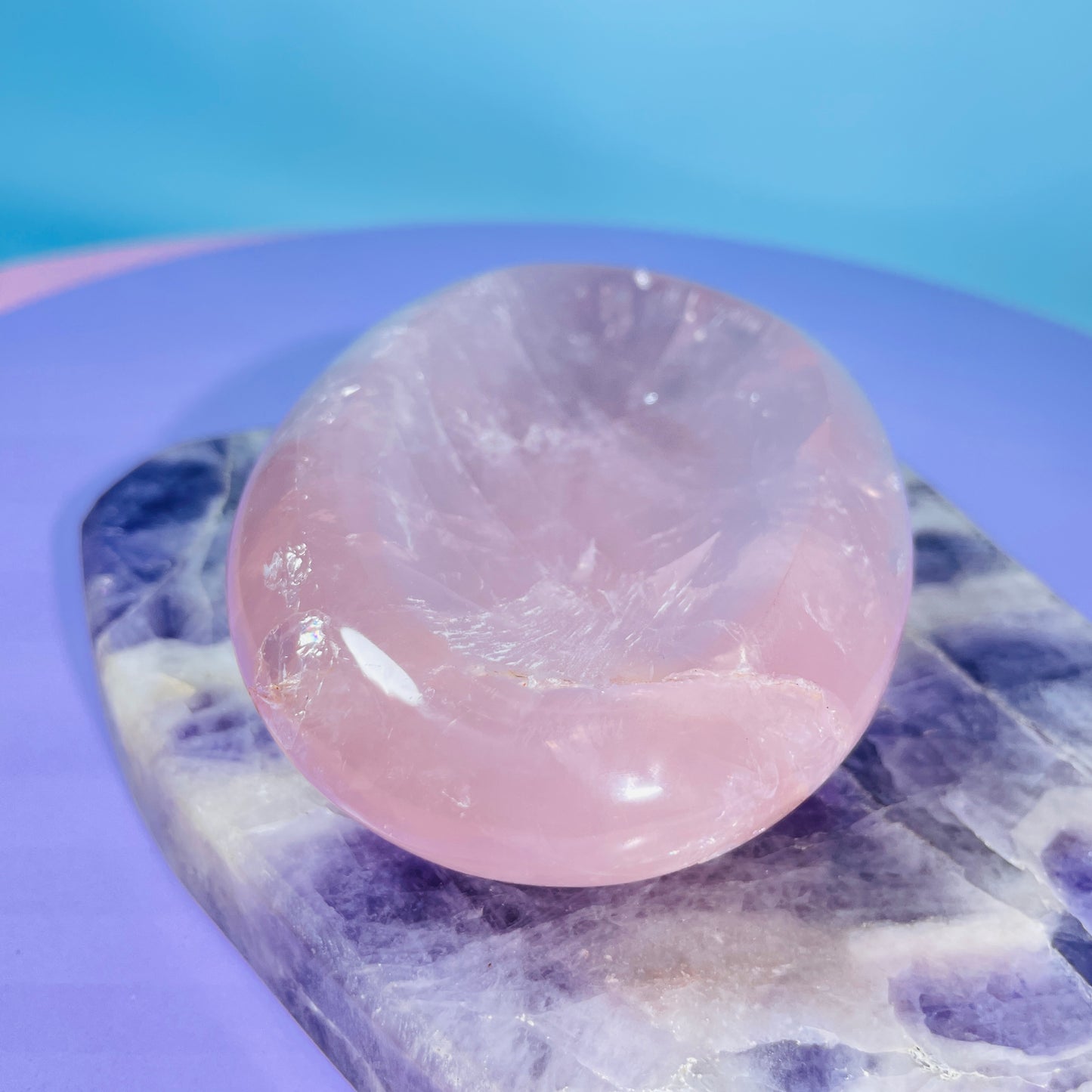 Rose Quartz Small Bowl / Dish