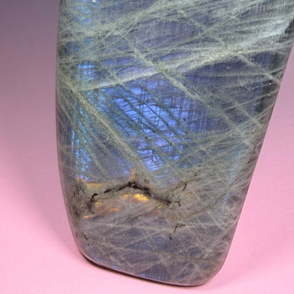 Purple Labradorite Medium Freeform (Video)