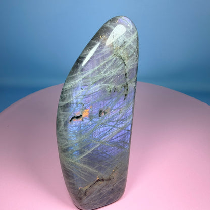 Purple Labradorite Medium Freeform (Video)