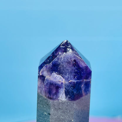 7 Chakra Crystal Tower (CHIPPED)