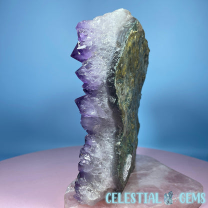 Dark Amethyst Large Standing Cluster Freeform