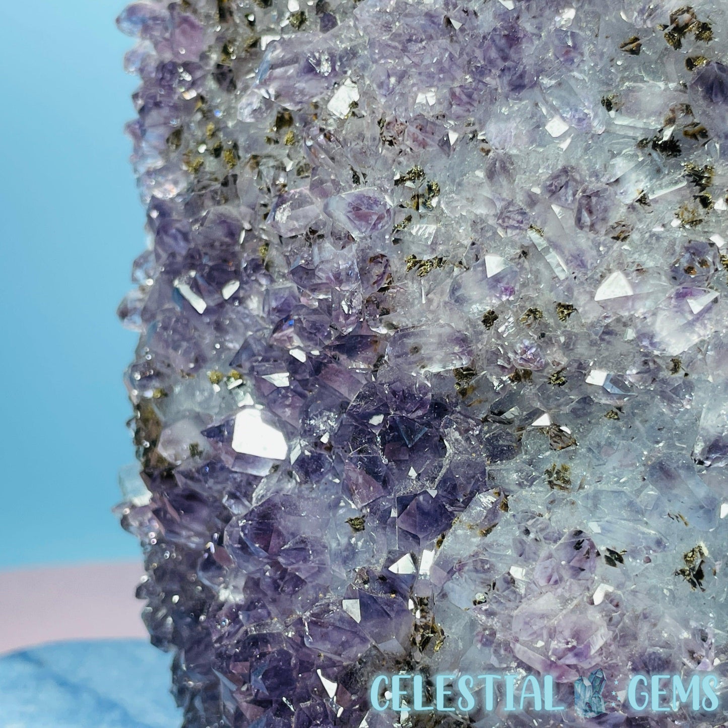 Amethyst + Agate Large Standing Cluster Freeform