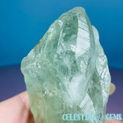 Prasiolite (Green Quartz) Raw Medium Point Specimen