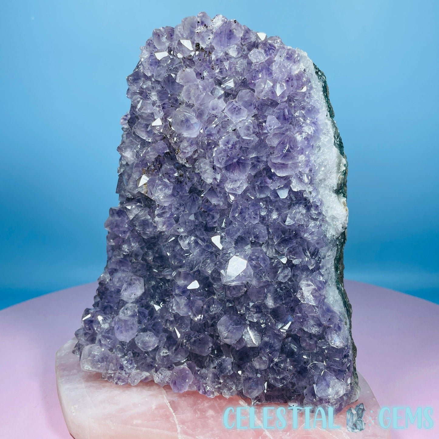 Amethyst Large Standing Cluster Freeform