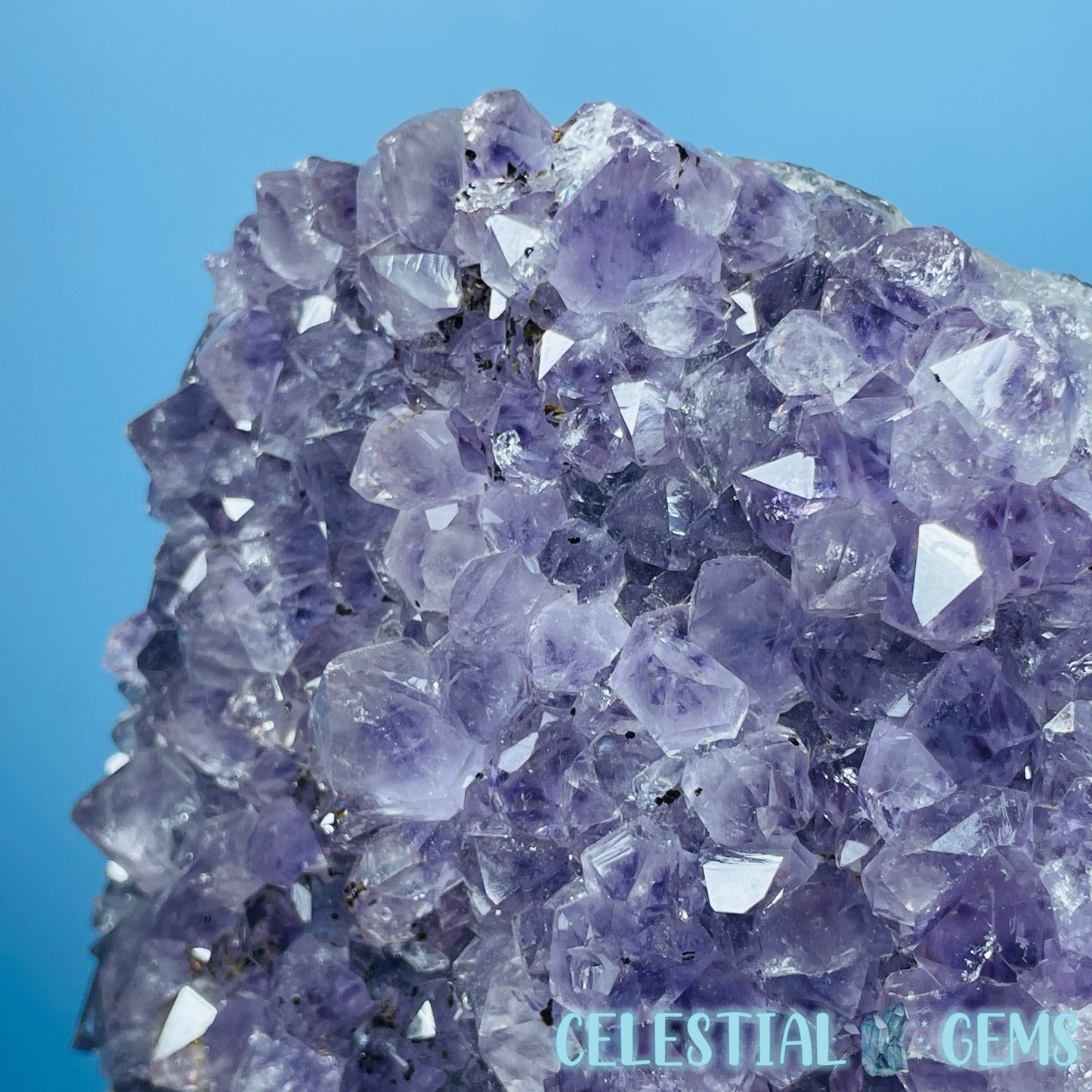 Amethyst Large Standing Cluster Freeform