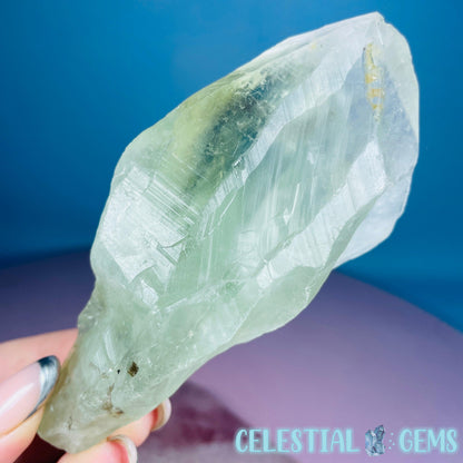 Prasiolite (Green Quartz) Raw Medium Point Specimen