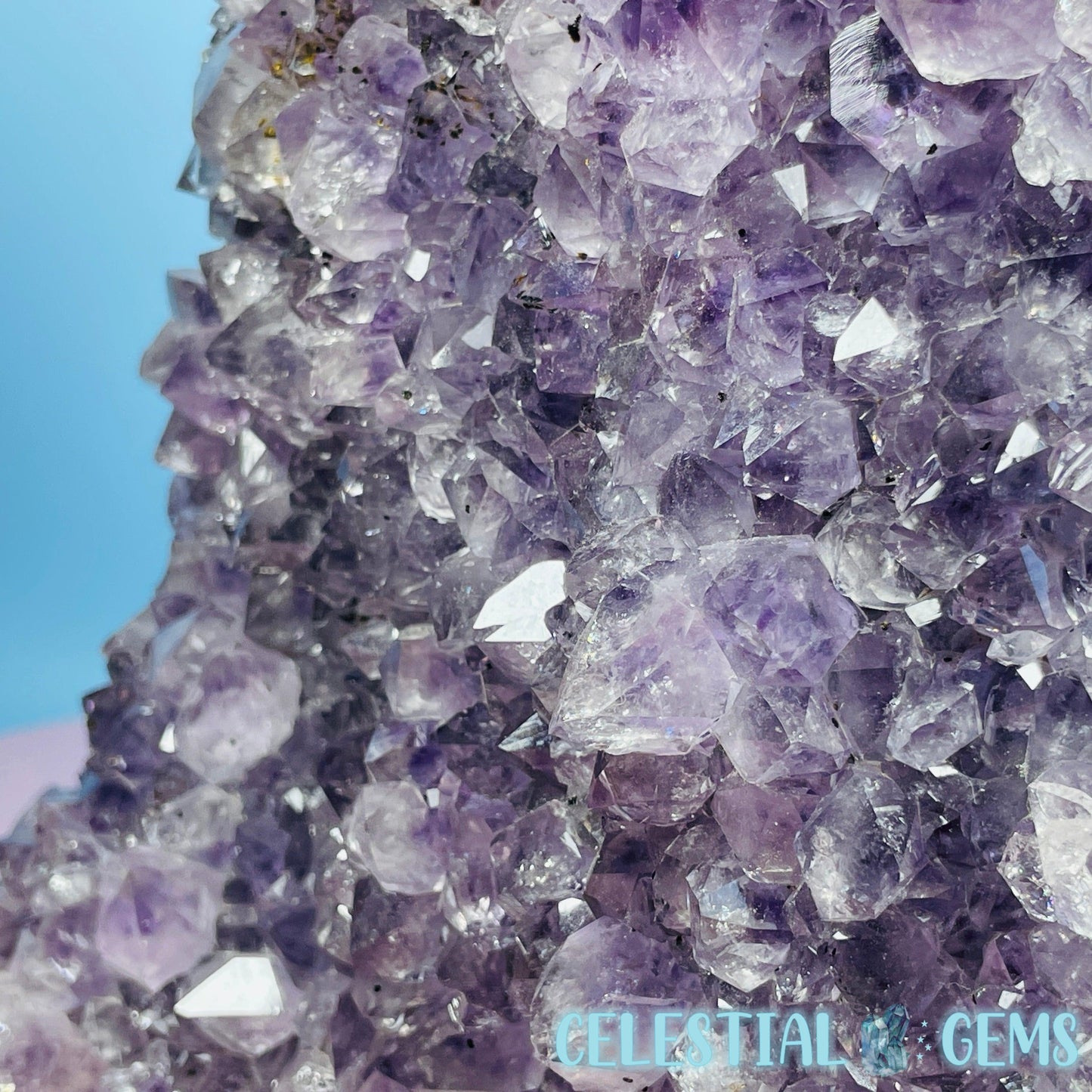 Amethyst Large Standing Cluster Freeform