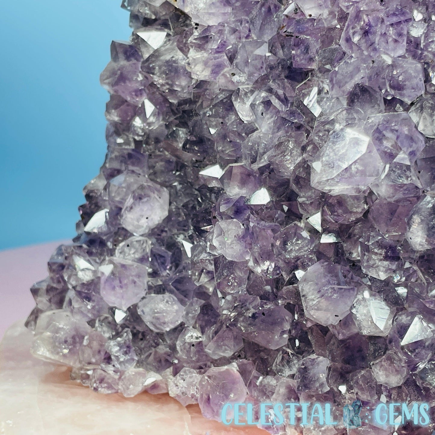 Amethyst Large Standing Cluster Freeform