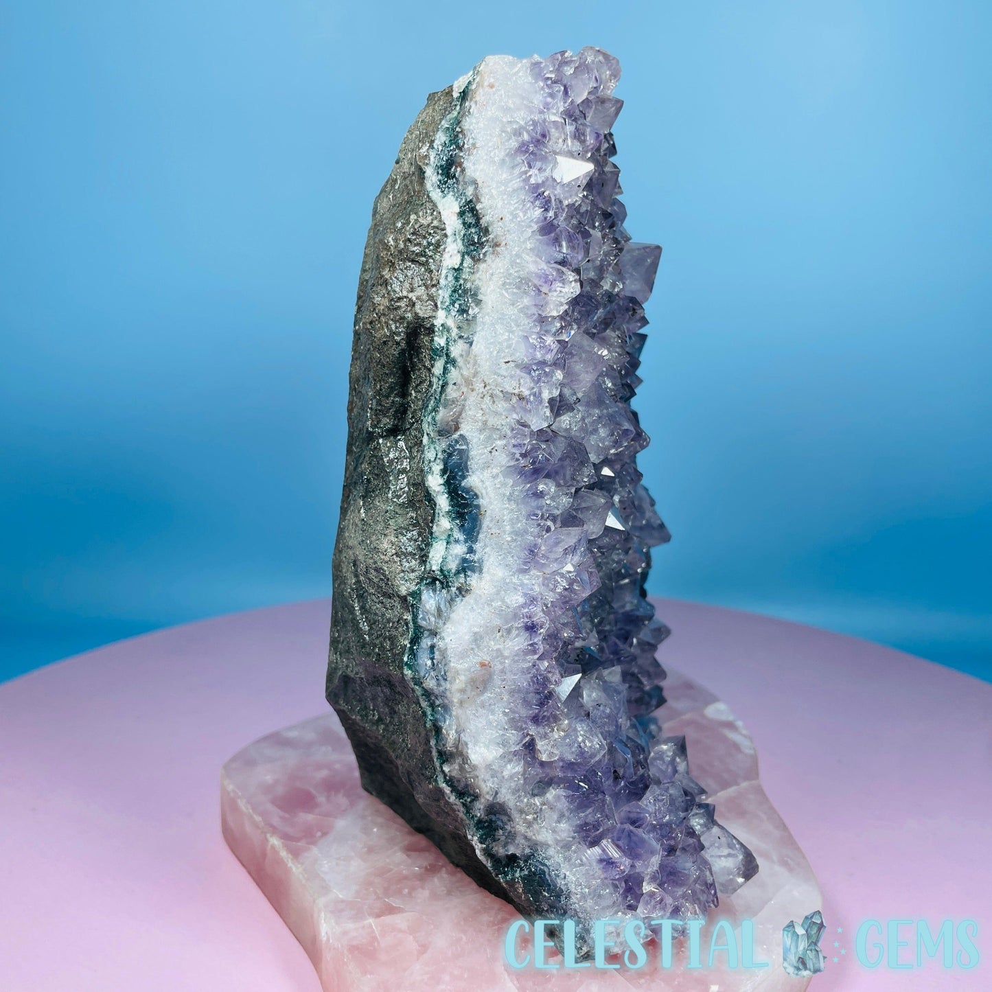 Amethyst Large Standing Cluster Freeform