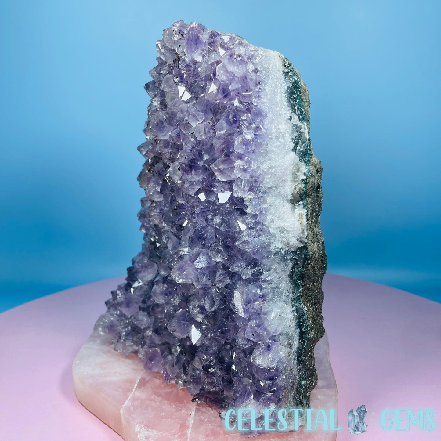 Amethyst Large Standing Cluster Freeform