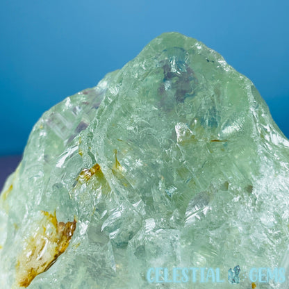 Prasiolite (Green Quartz) Raw Medium Point Specimen