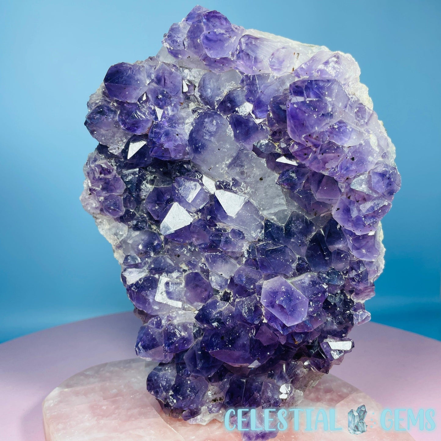 Amethyst Large Standing Cluster Freeform