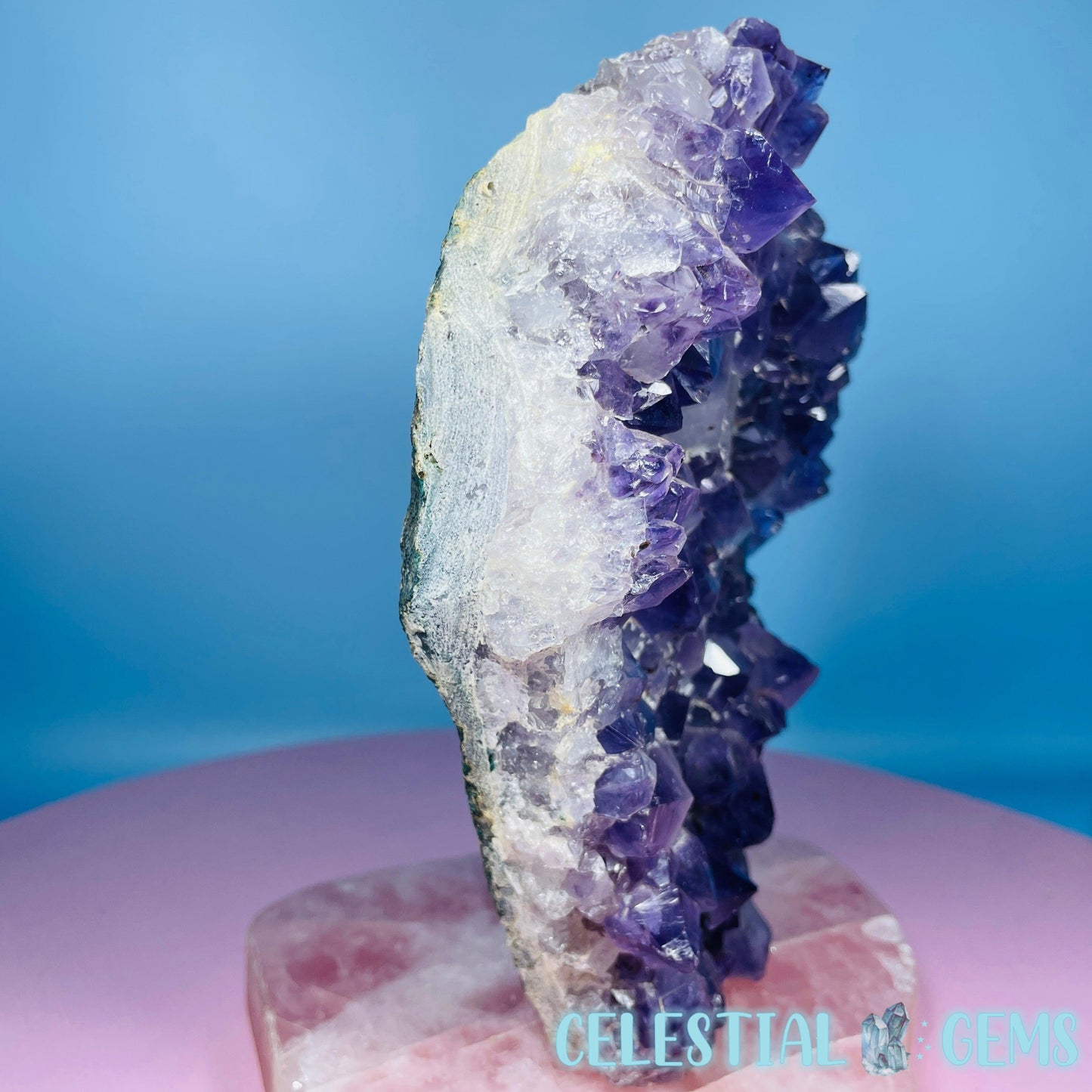 Amethyst Large Standing Cluster Freeform