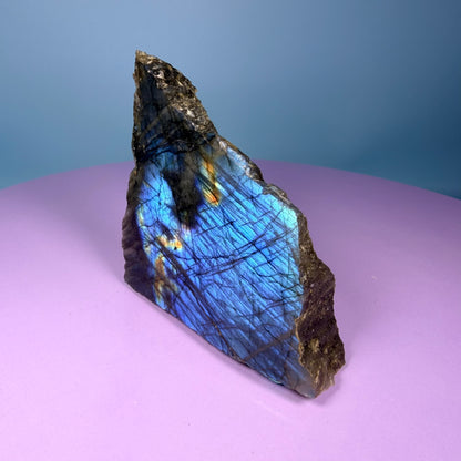 Labradorite Semi-Polished Small Freeform (Video)