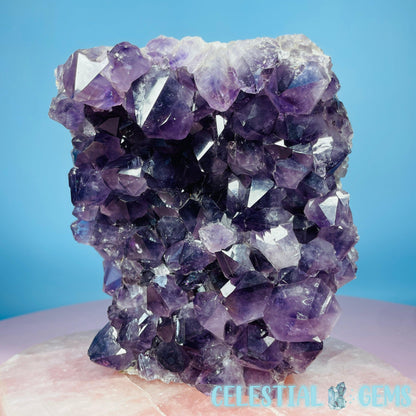 Dark Amethyst Medium Standing Cluster Freeform