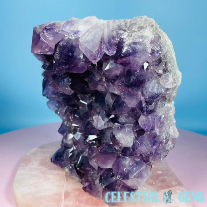 Dark Amethyst Medium Standing Cluster Freeform