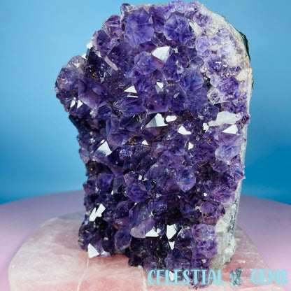 Dark Amethyst Medium Standing Cluster Freeform