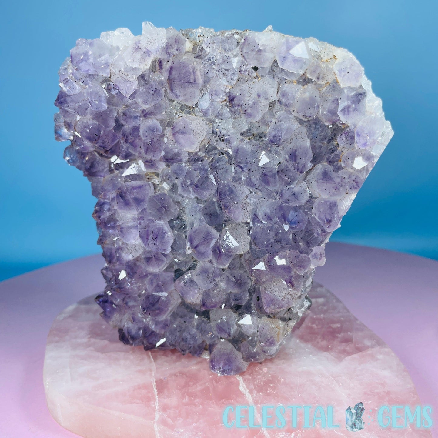 Amethyst Medium Standing Cluster Freeform